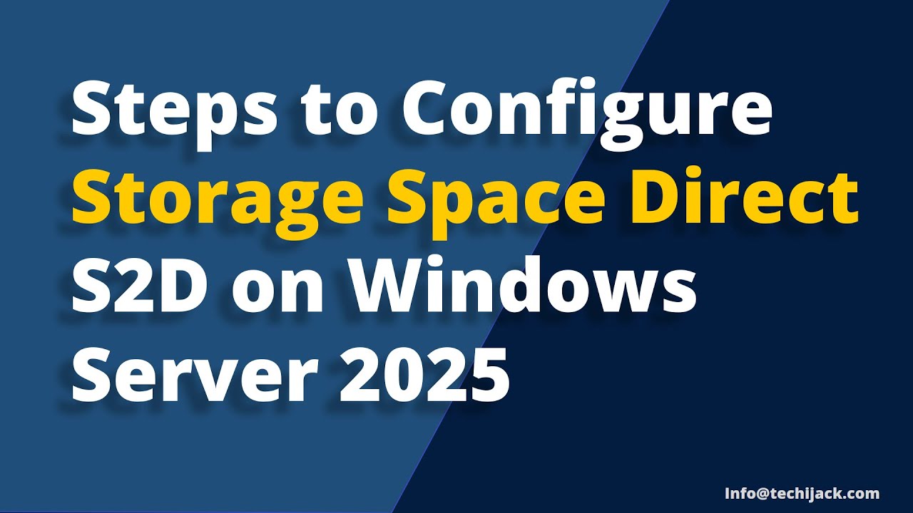 Шаги по созданию хранилища напрямую (S2D)