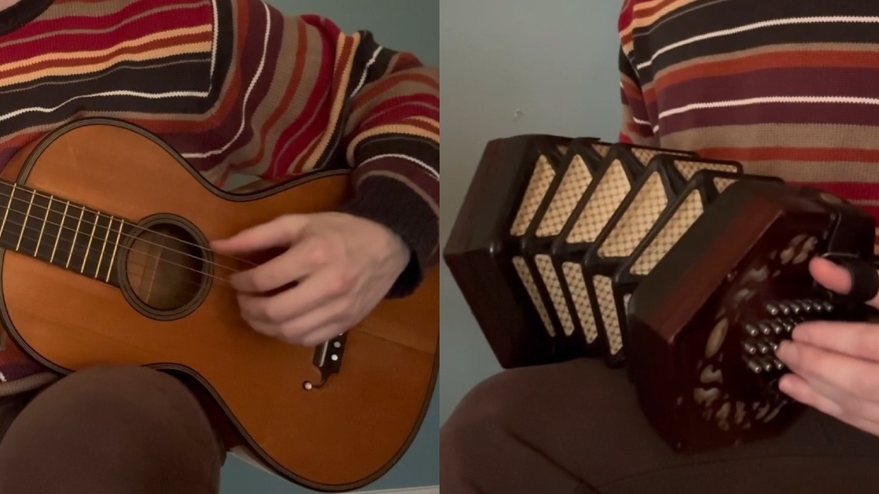 On the Hills of Manchuria | Concertina & Guitar