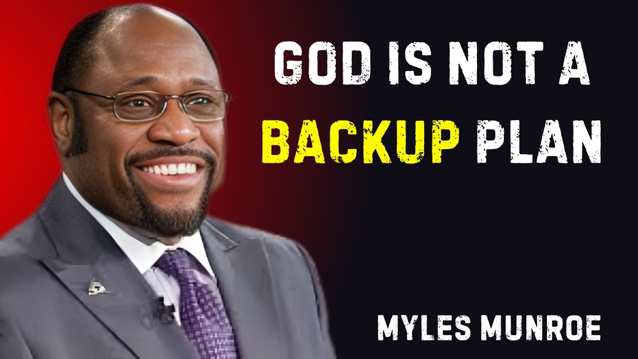 God Was Never Meant to Be a Last Resort—He Is Your Refuge, Your Light, and Your Peace | Myles Munroe