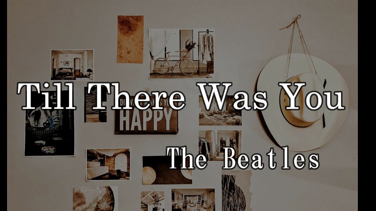 Till there was you (Karaoke) The Beatles (lower key)