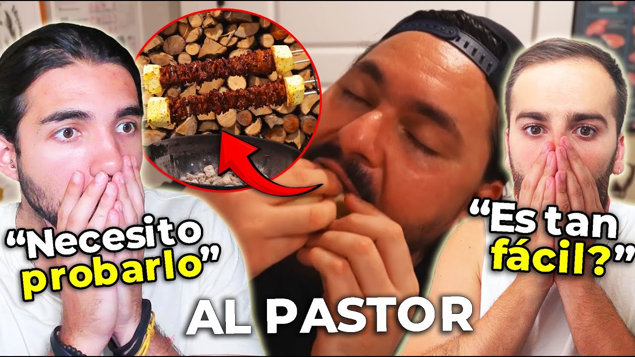 🇪🇸 ESPAÑOLES reaccionan a los MEJORES TACOS AL PASTOR de la HISTORIA 🇲🇽 ¡IMPOSIBLE NO COMÉRSELOS!