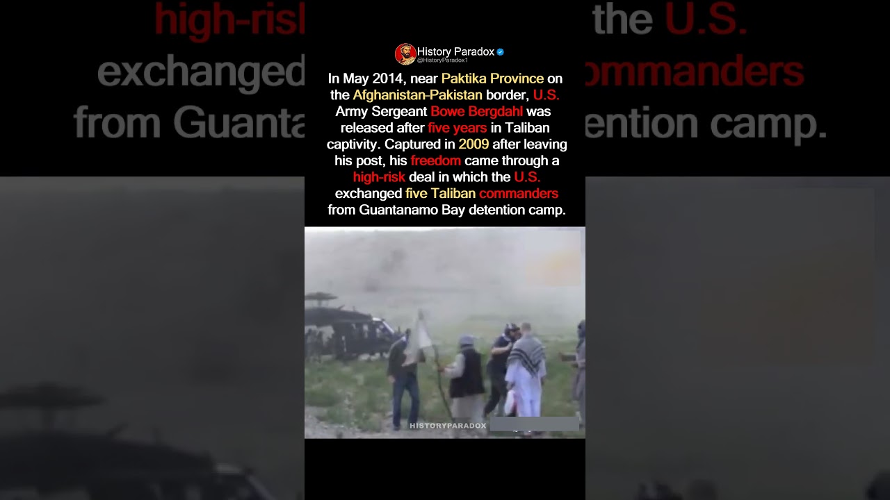 When the Taliban Released a U.S. Sergeant in the Mountains... #history #usa #facts