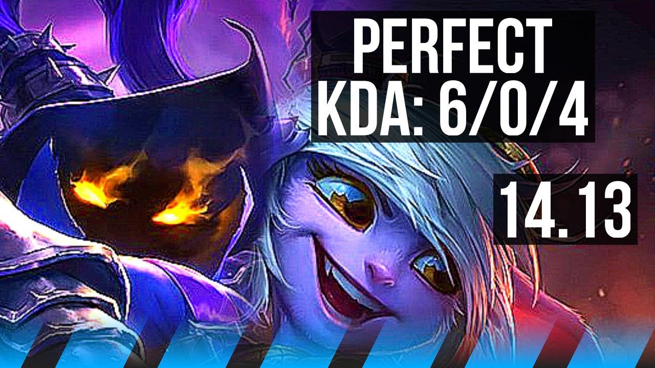 VEIGAR vs TRISTANA (MID) | 6/0/4, Dominating | VN Challenger | 14.13