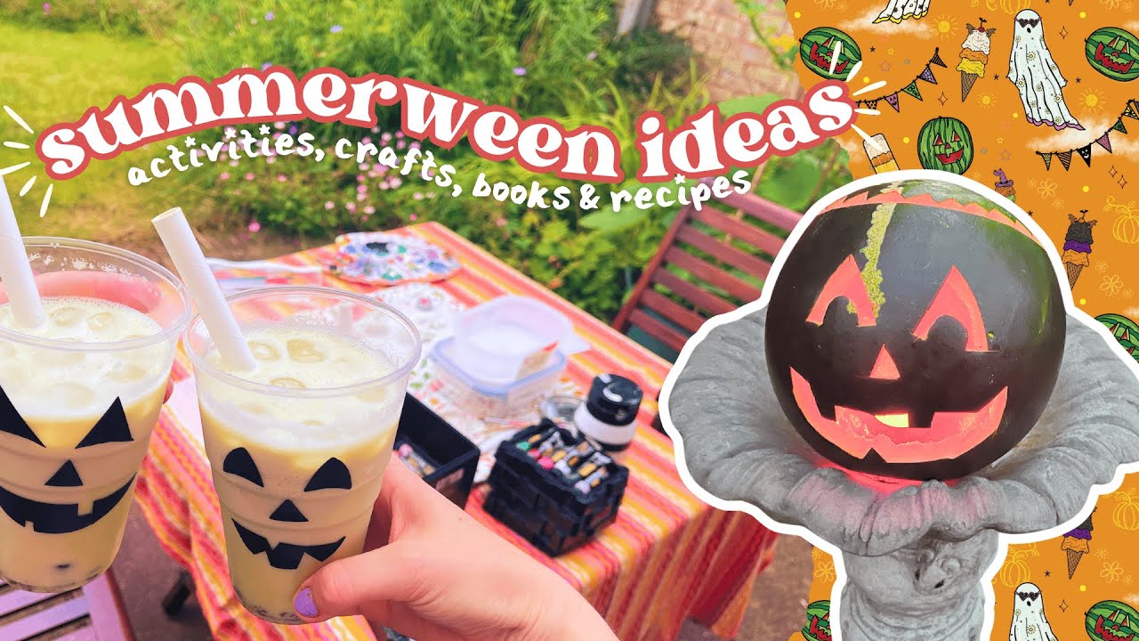 SUMMERWEEN IDEAS! ★ fun summerween activities, crafts, recipes, and books recs 🍉