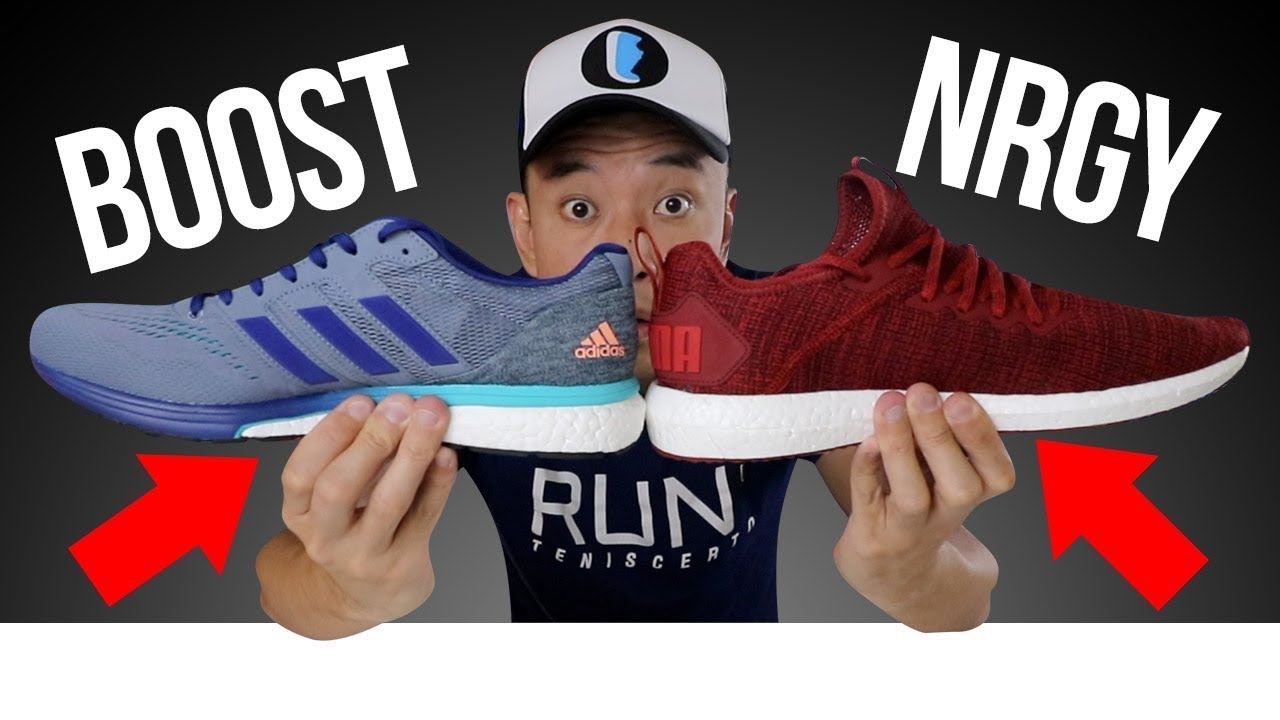 BOOST da ADIDAS vs NRGY da PUMA