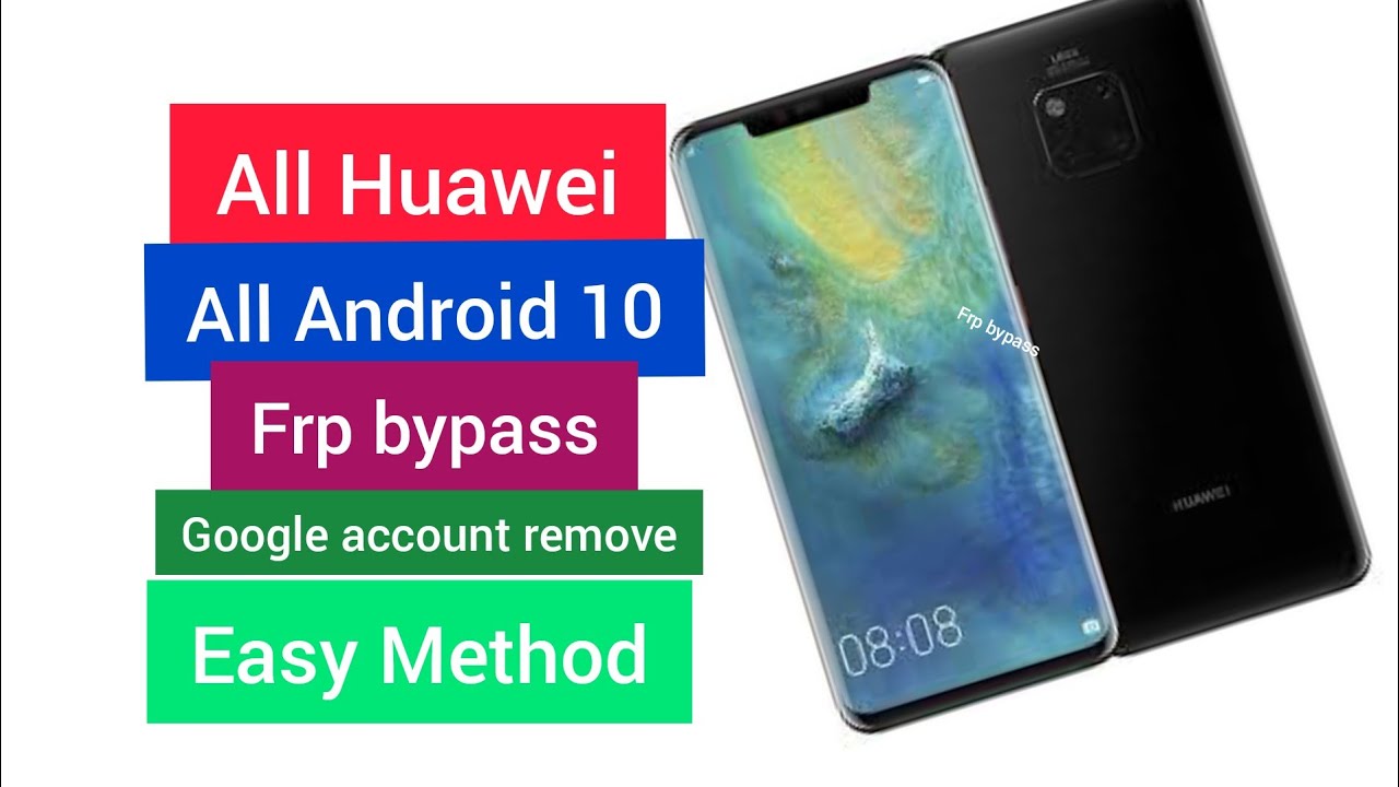 ALL HUAWEI FRP BYPASS on ANDROID 10 Google Account bypass Q || LYA-L29 MATE 20 Pro Frp bypass easily