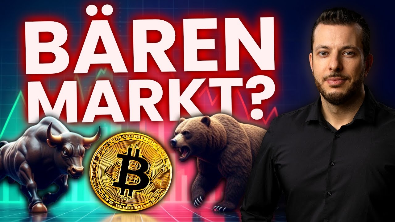 BITCOIN-B&Auml;RENMARKT oder nur KORREKTUR? 🤔 Das GLAUBE ICH!