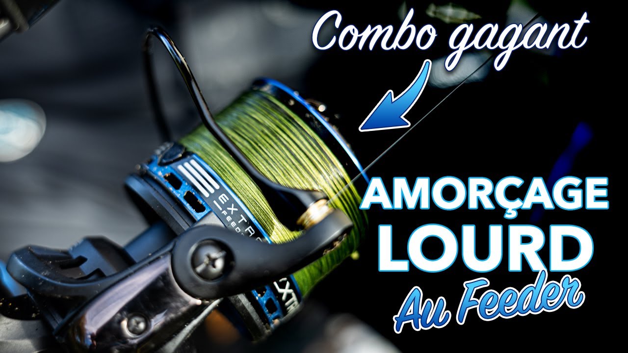 Canne feeder pour amor&ccedil;age - le combo id&eacute;al pour amorcer rapidement en grande quantit&eacute;