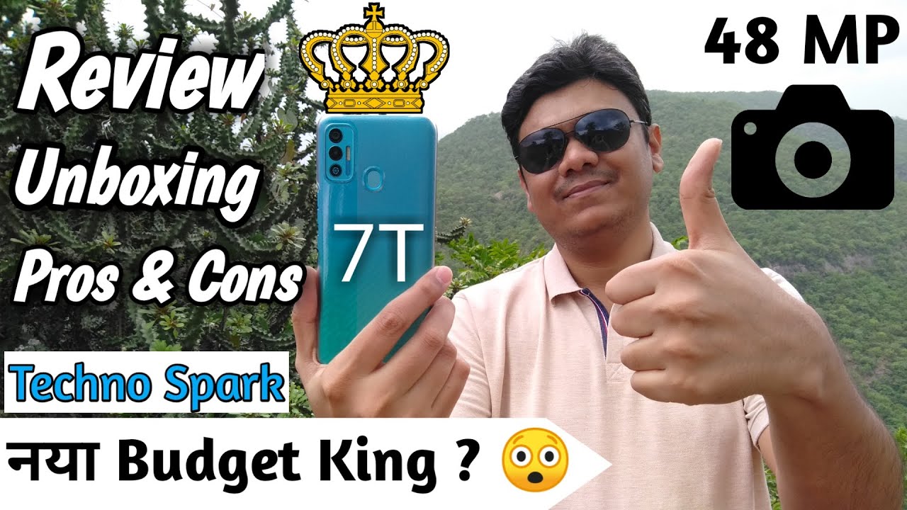 New Budget King? Tecno Spark 7T 4/64GB Detailed Review, Unboxing, Design, 48MP Cam, Gaming [Hindi]