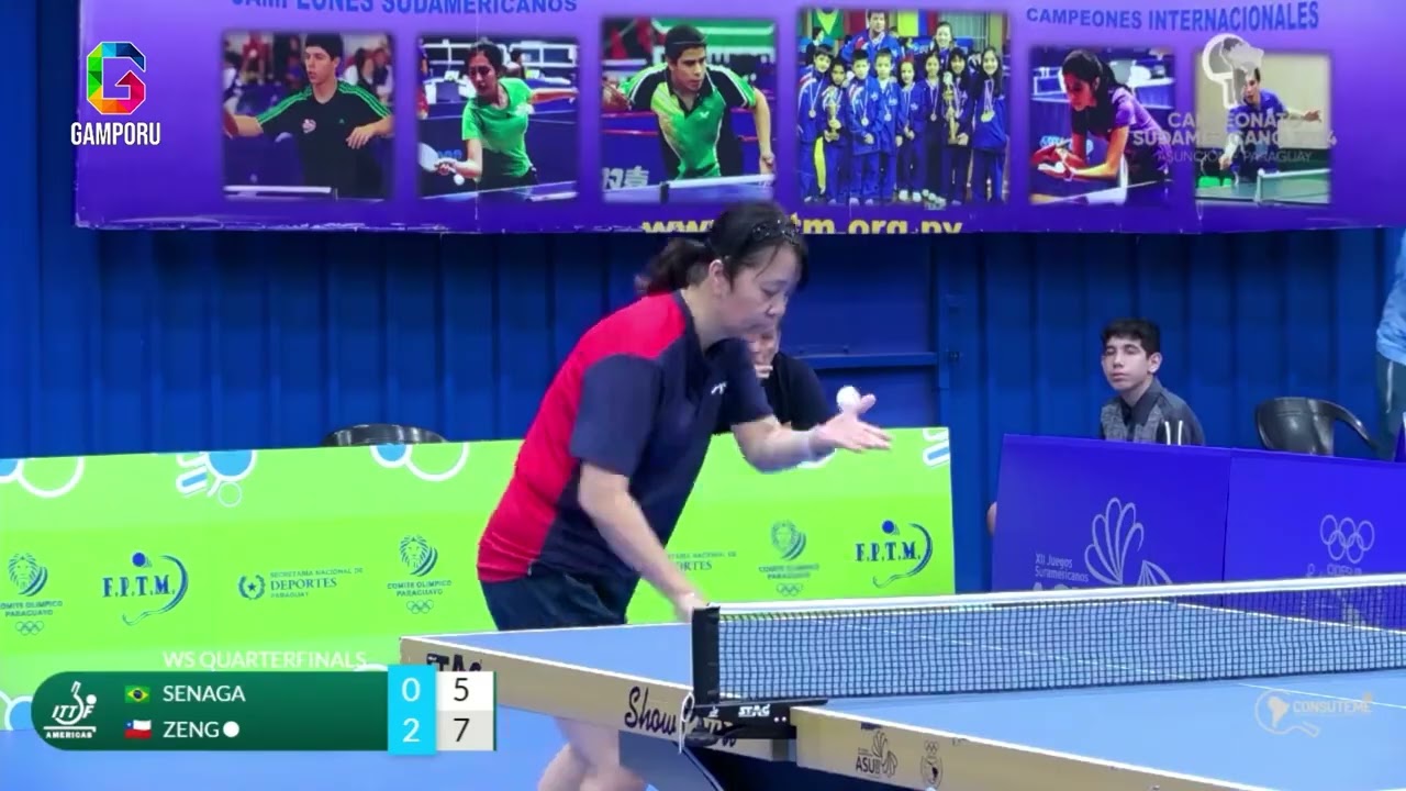Tania Zeng vs Karina Senaga | Sudamericano 2024 - Cuartos de Final