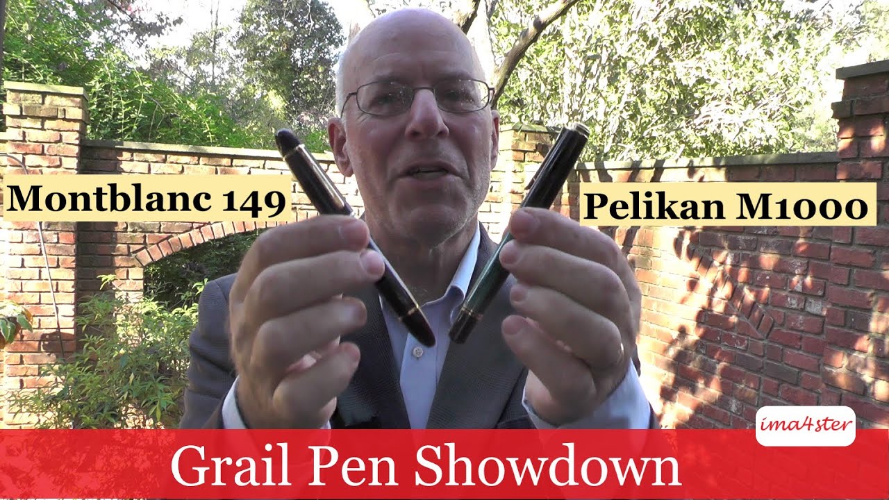 Grail Pen Showdown - Pelikan M1000 vs Montblanc 149