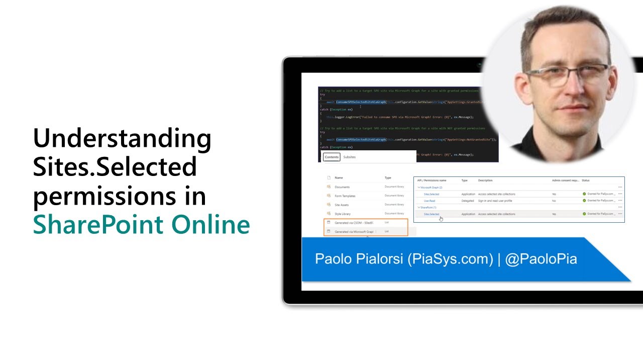 Разбираемся с разрешениями Sites.Selected в SharePoint Online