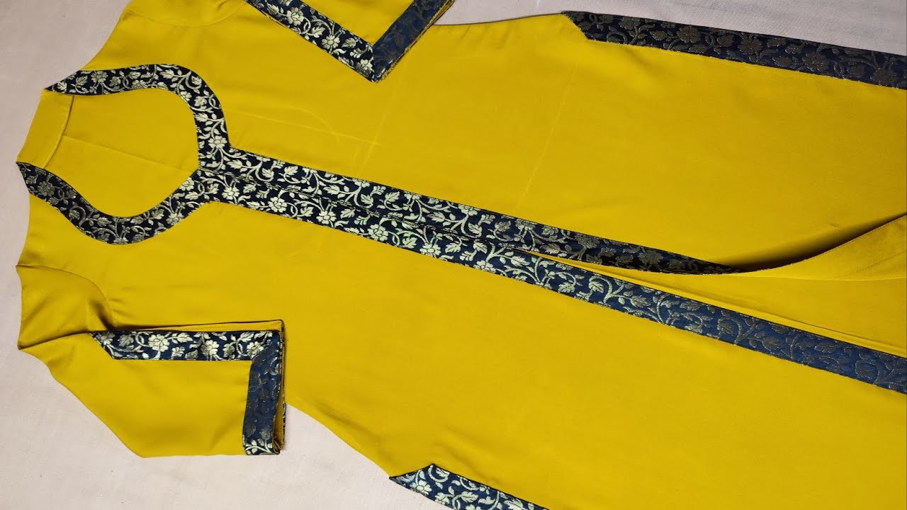 Halter Neck Kurti Cutting and Stitching /Collar neck cutting & stitching/Dress with Halter Neckline