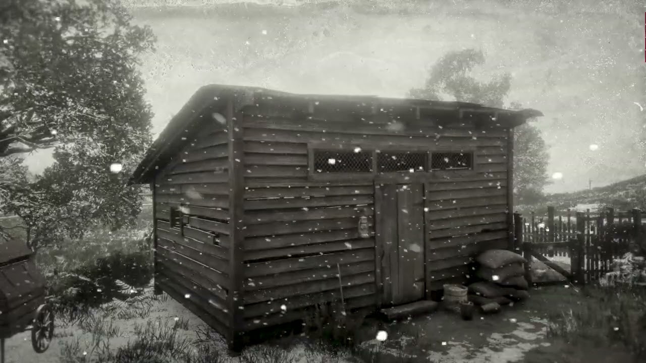 BLIZZARD in a Mountain Village for Sleeping 10 Hours | Alpine Whiteout Sanctuary