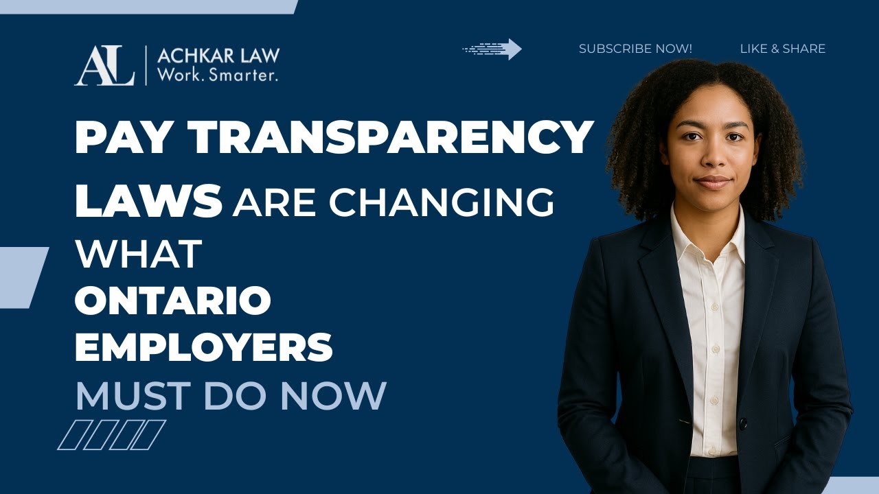 Ontario&rsquo;s Pay Transparency rules take effect January 2026, and employers need to act.