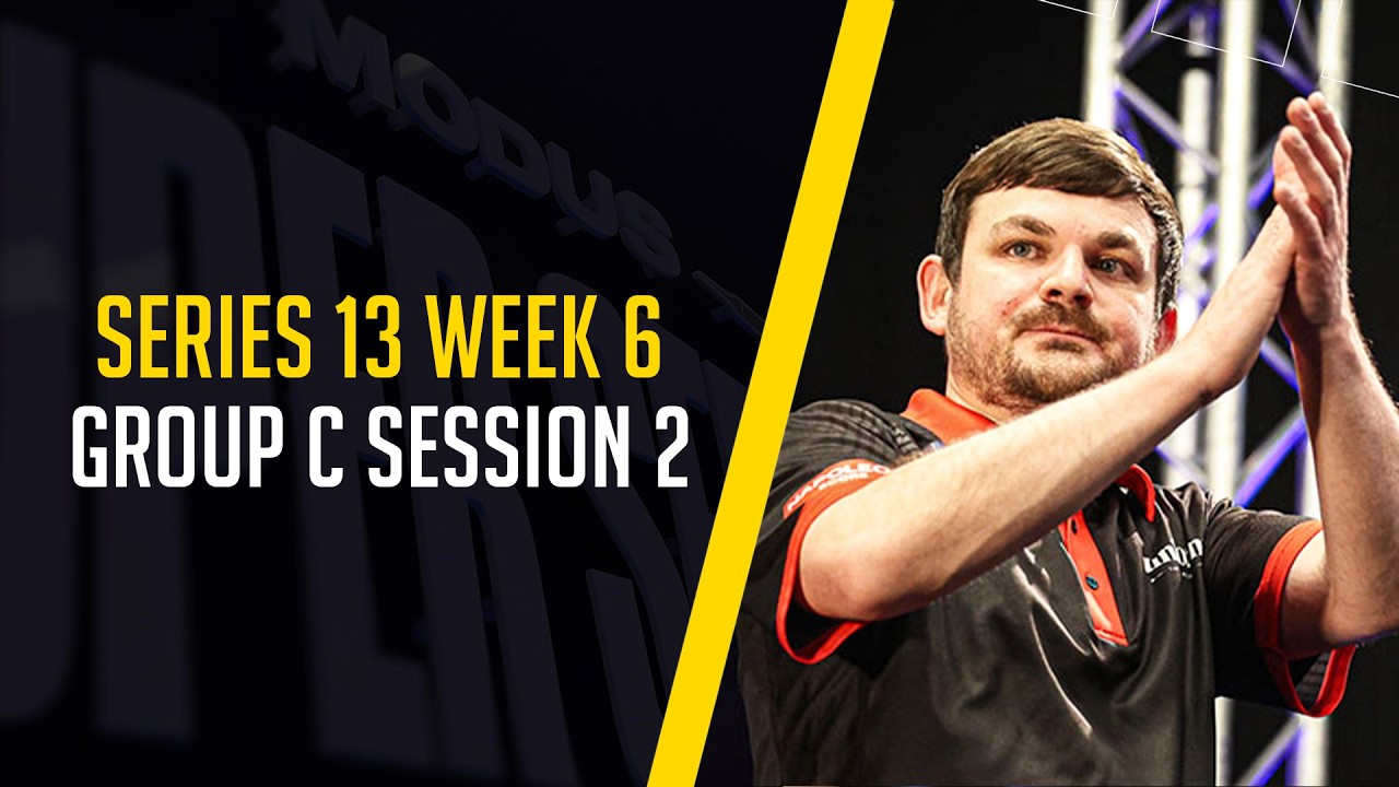 WHO WILL WIN GROUP C!!!🎯 🤩 | Live Darts |  Series 13 Week 6 | Group C Session 2