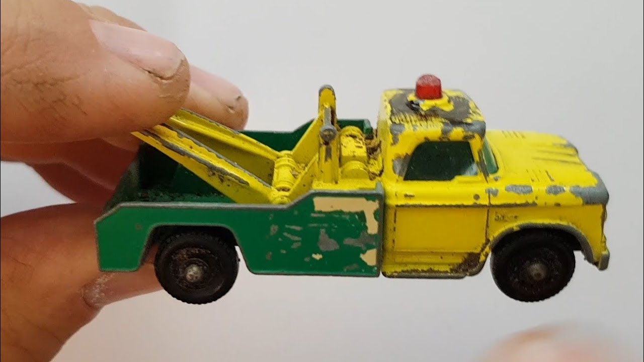 MATCHBOX Restoration No 13d Dodge Wreck Truck 1965