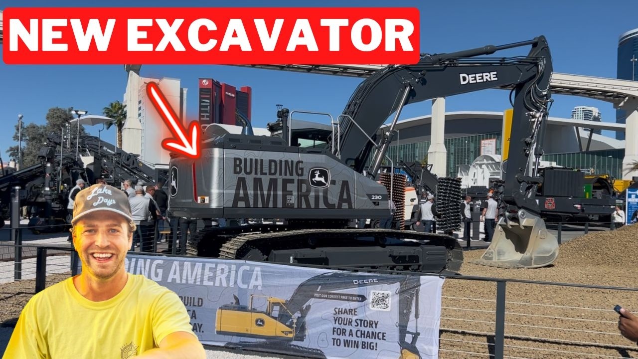 John Deere’s All New Excavators at CONEXPO