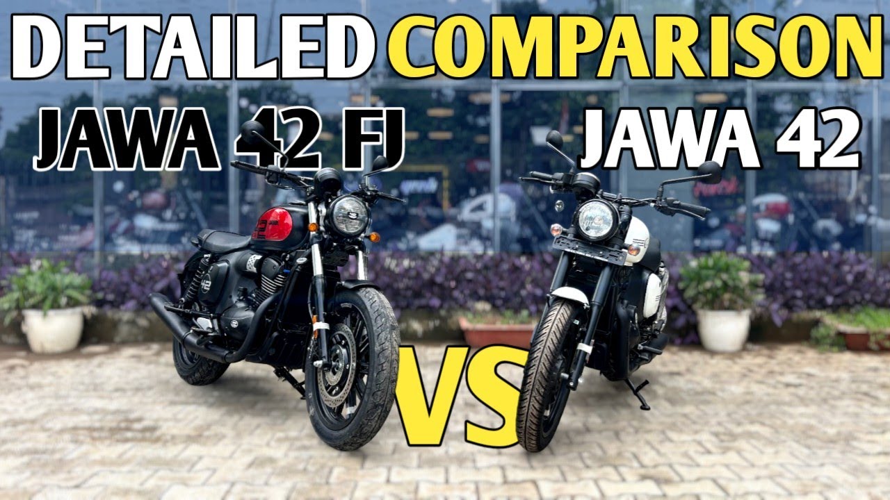 New Jawa 42 FJ vs Jawa 42 | अब किसको खरीदे और क्यों? #detailedcomparison | PoweronTorque