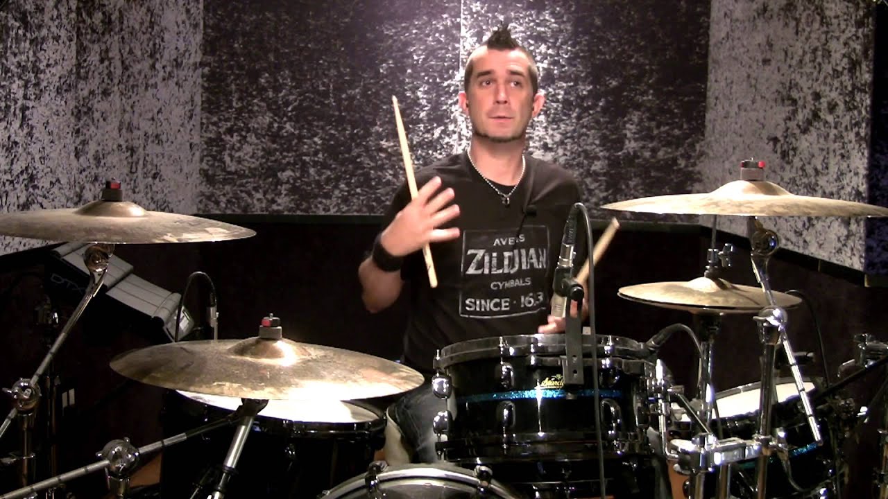 Pete Parada of The Offspring: Drum Lesson- Linear Drum Fill