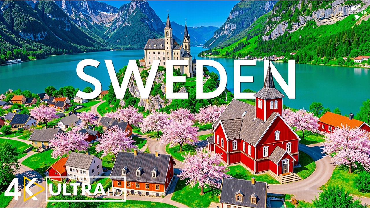 Sweden Travel 4K 🌿Nordic Nature, Peaceful Countryside & Timeless Scandinavian Landscapes | Travel 4K