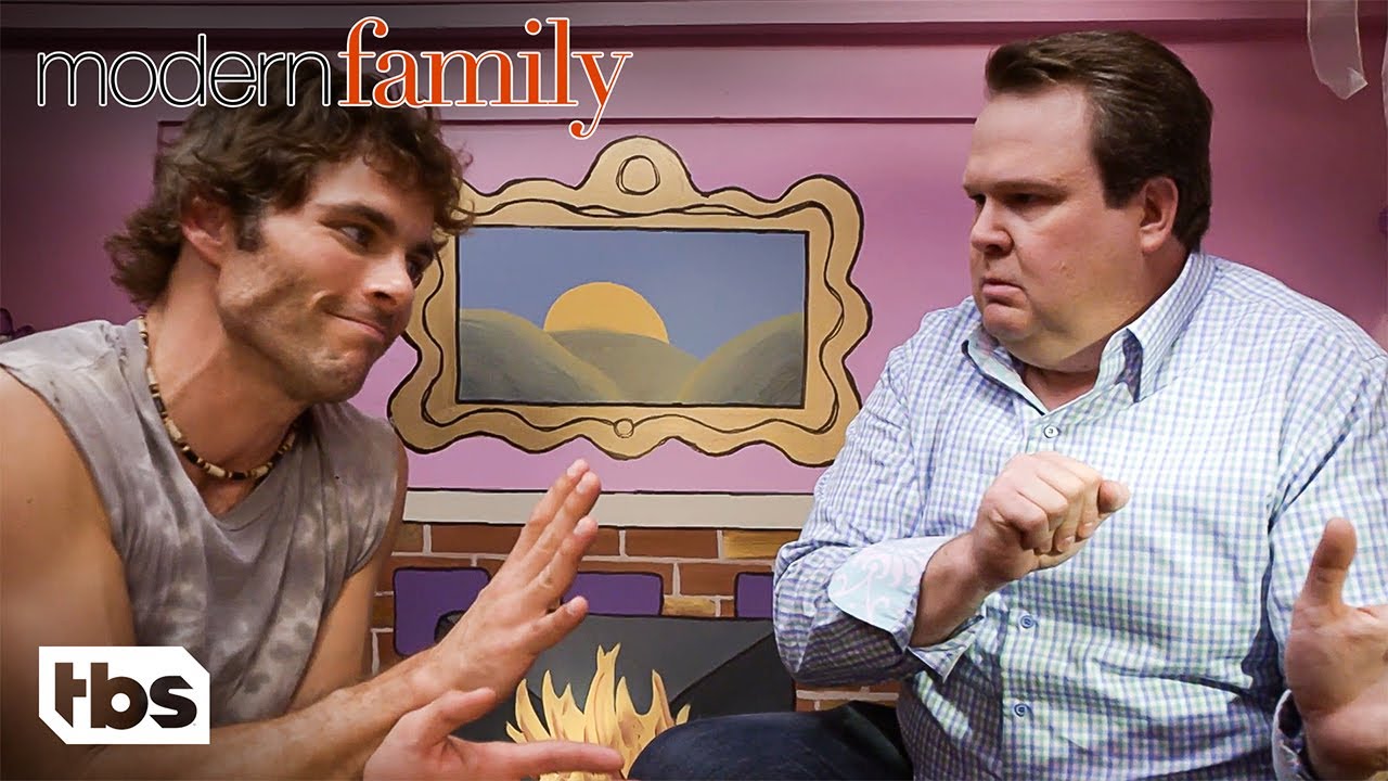 Mitch and Cam Find Out A Man is Living in Lily's Princess Castle (Clip) | Modern Family | TBS