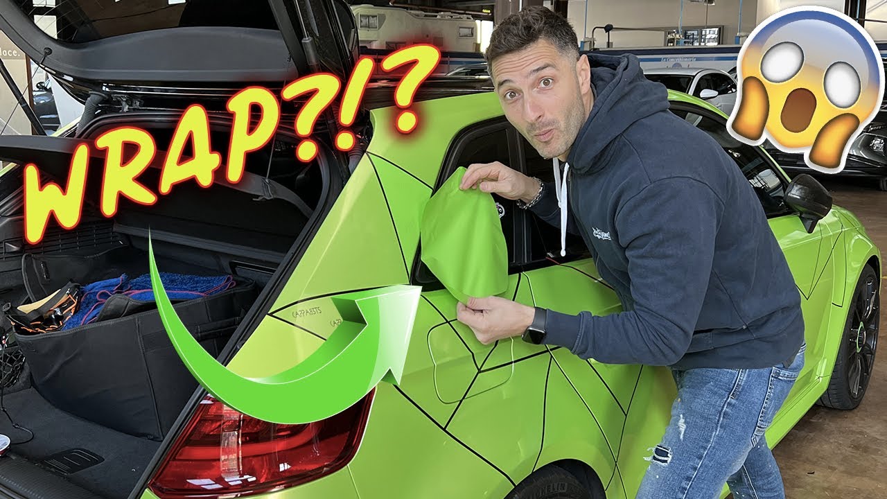 COME si WRAPPA STEP by STEP con DV DESIGN e la MIA AUDI RS3