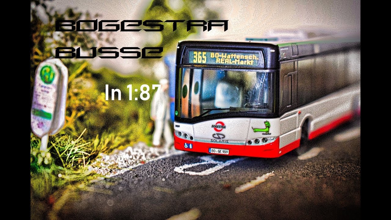 Mein BOGESTRA Busmodelle in 1:87