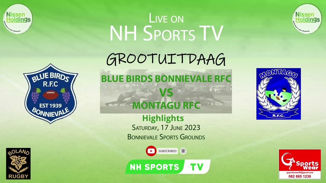 Highlights: Bonnievale BB vs Montagu RFC | Boland Grootuitdaag | 2023