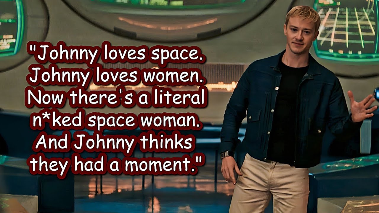 Johnny Storm being Johnny Storm in the new fantastic four movie.
