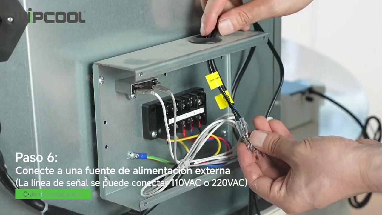 Guía de instalación general de la Bomba Tanque P180
