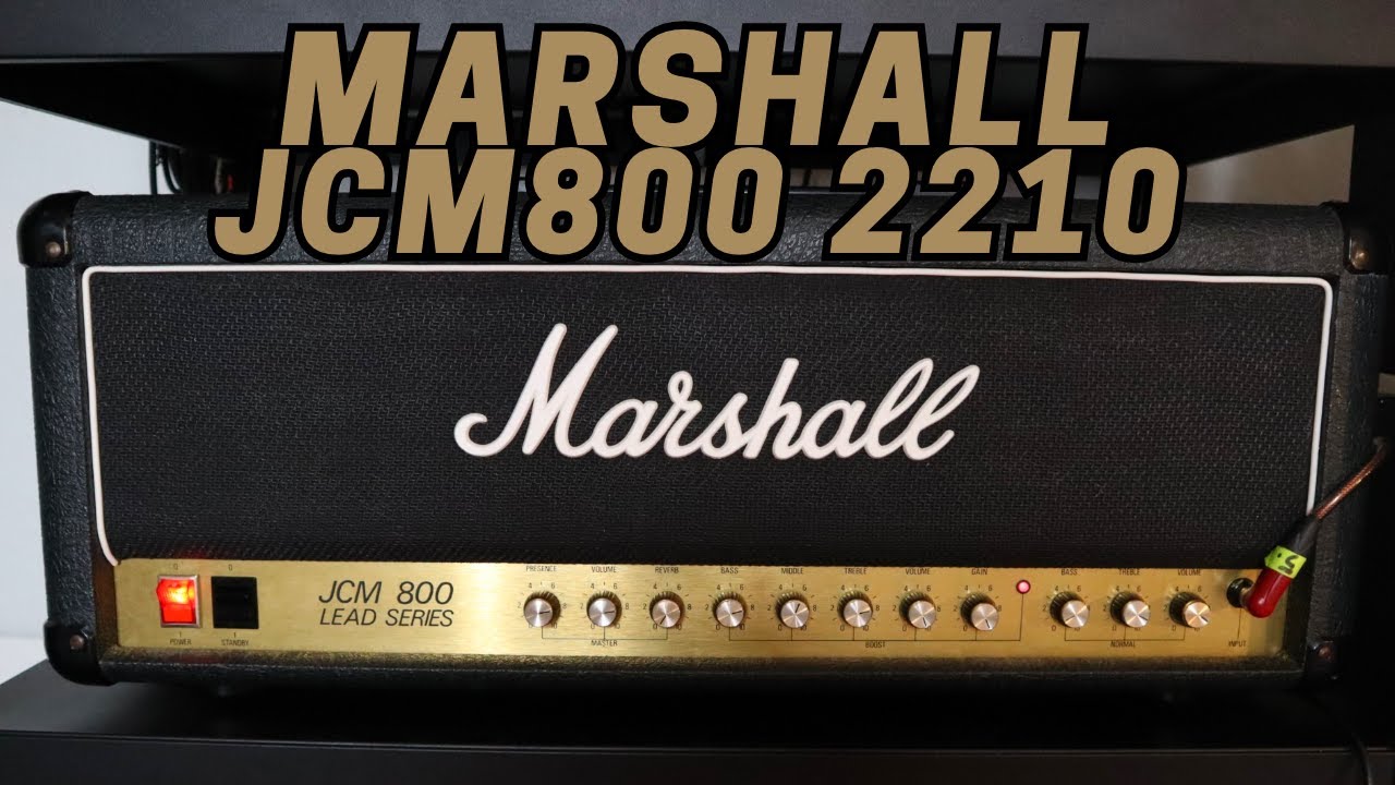 MARSHALL JCM800 2210 from 1986 | Is it a legit JCM800?