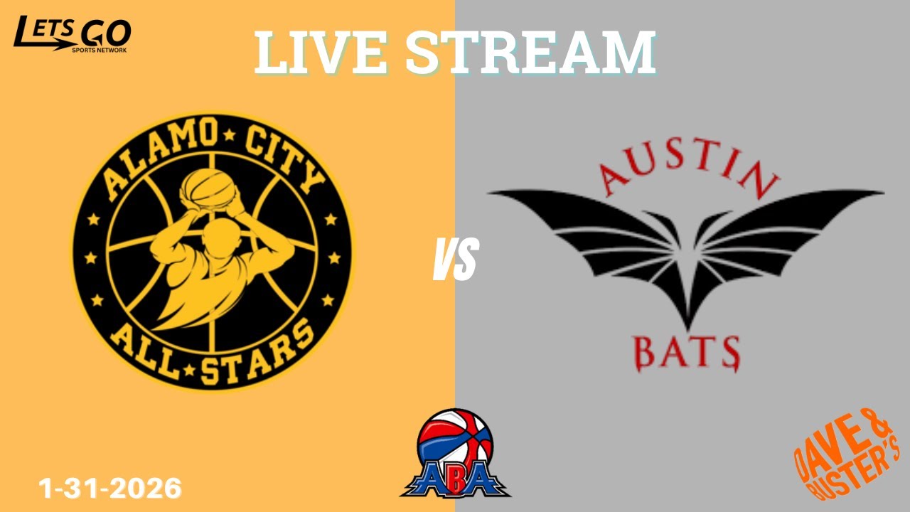 2025-2026 ABA SEASON - Austin Bats vs Alamo City All-Stars (Saturday, Jan. 31, 2026)