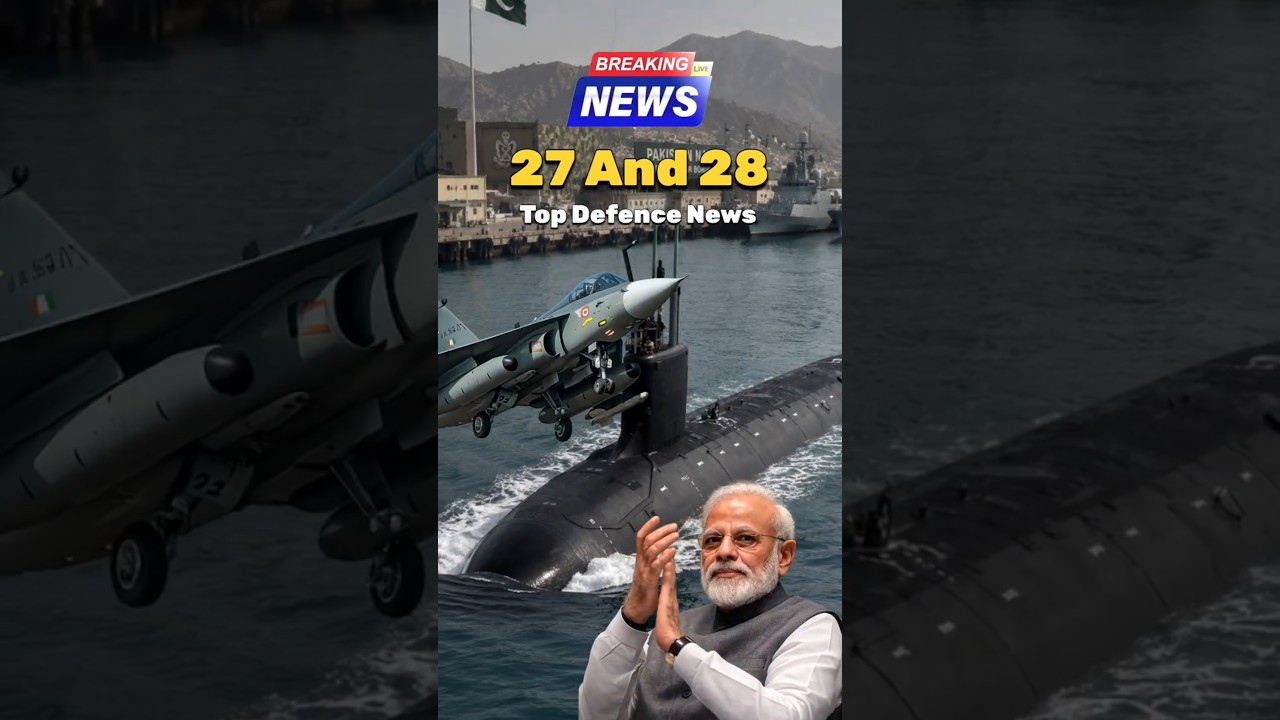 27 And 28 June Defence News: P.m. Modi Pakistan Tejas And Indian Navy