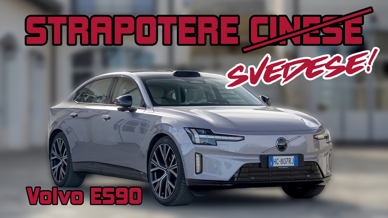La berlina premium come solo Volvo sa fare | Test drive Volvo ES90