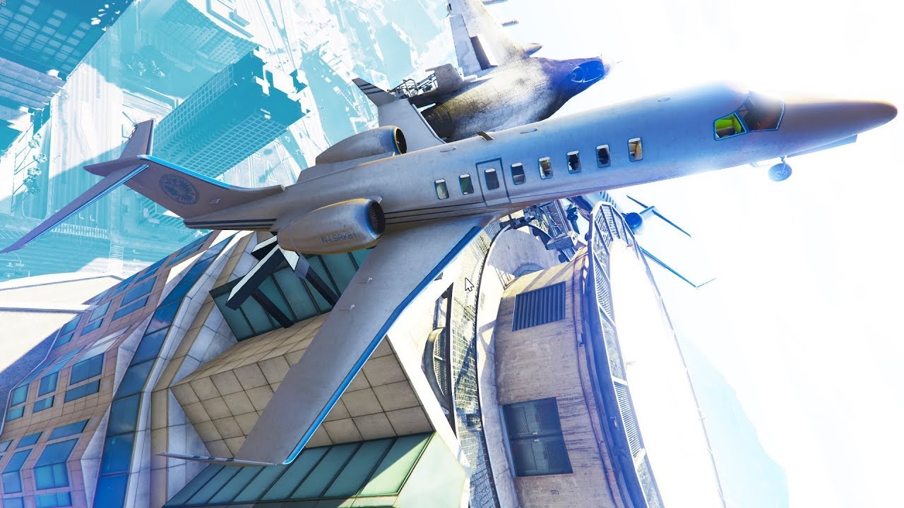 Wir FLIEHEN auf den GTA ONLINE TOWER!