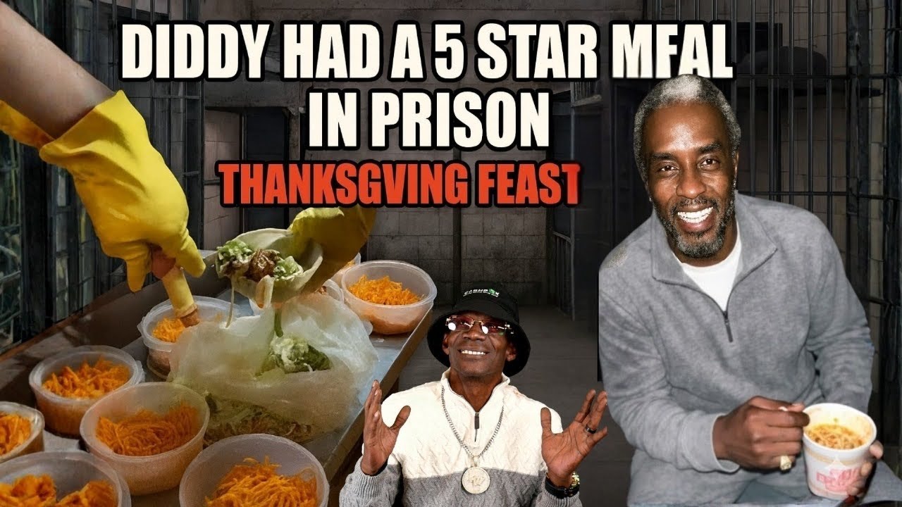 Prison Cooks Show Diddy's Actual Dinner