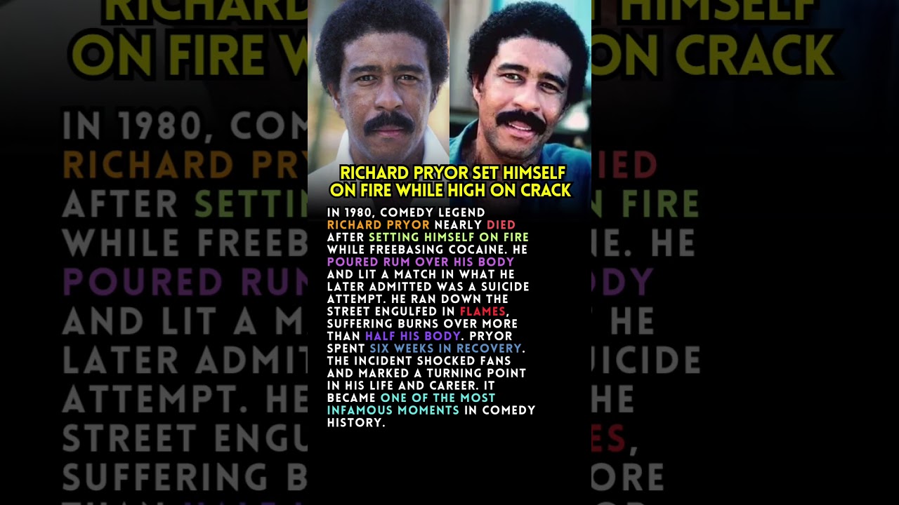 Why Richard Pryor Set Himself on Fire.