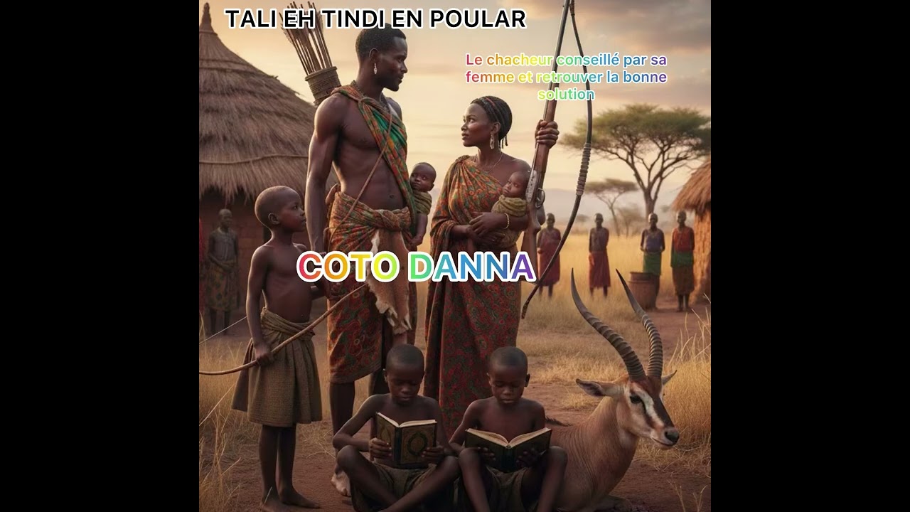 Tali eh tindi en poular.Le chasseur qui a retrouvé la bonne solution grâce aux conseils de sa femme