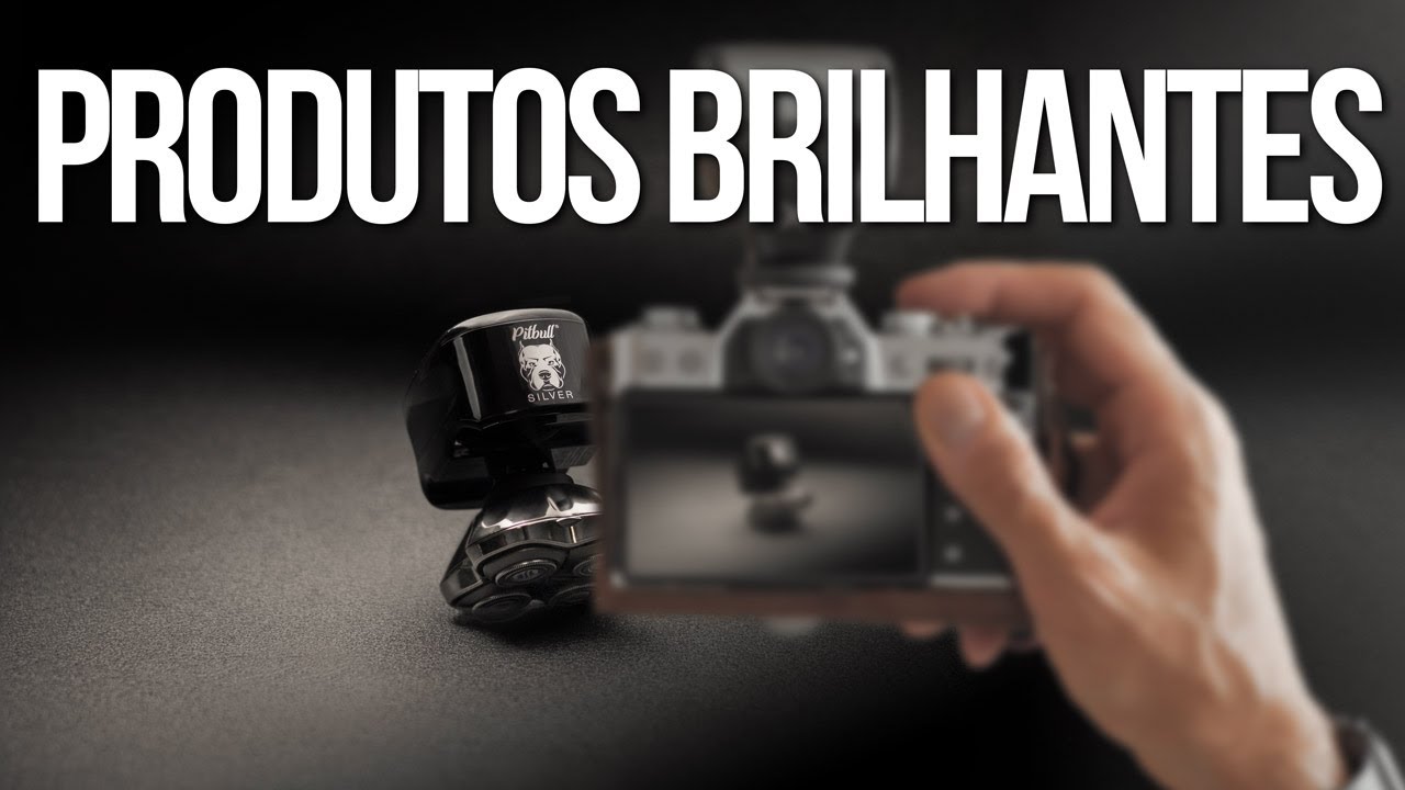Como Fotografar PRODUTOS BRILHANTES