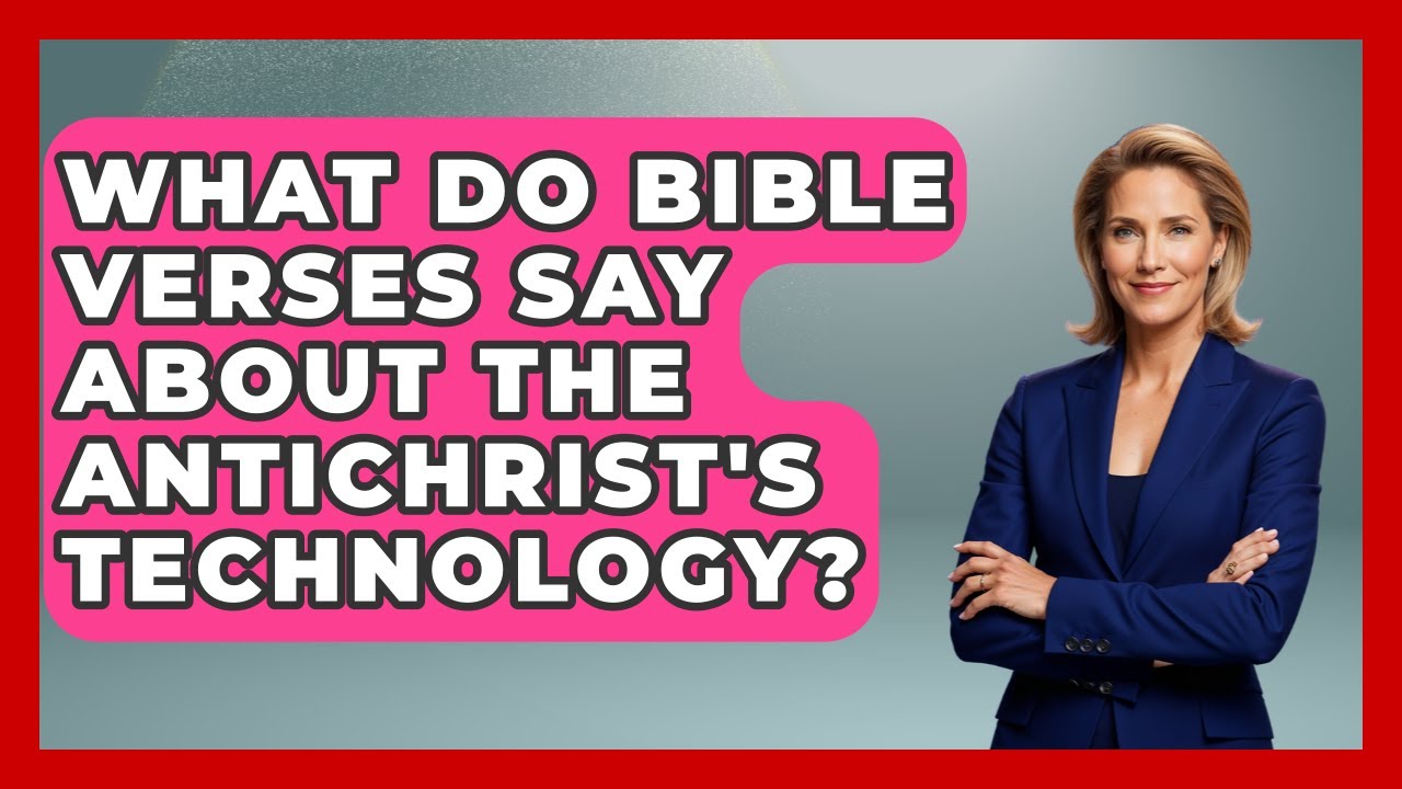 What Do Bible Verses Say About The Antichrist's Technology? - Explaining Bible Verses
