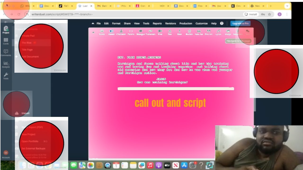 last sense call out n script