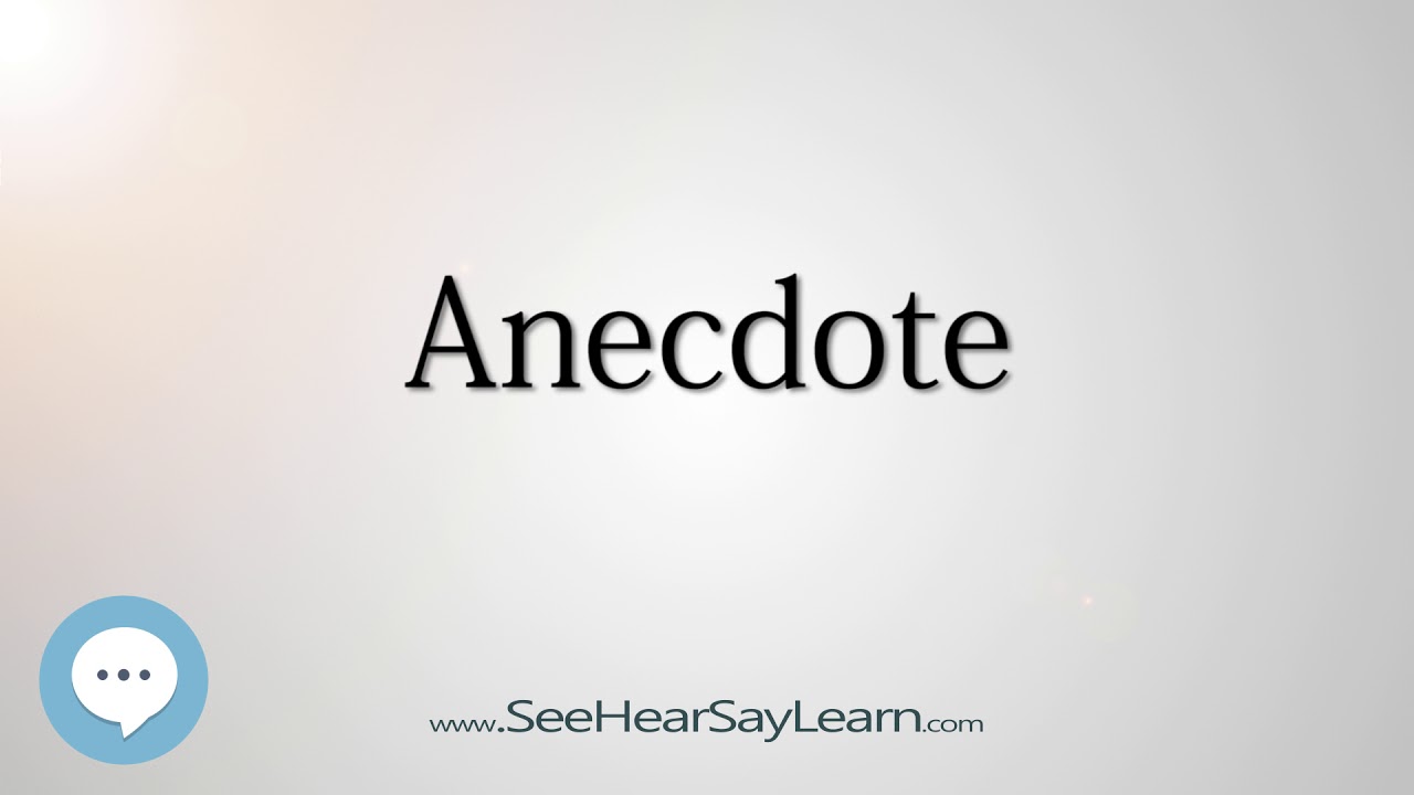 anecdote   330 Hard English Words with Definitions   SeeHearSayLearn 🔊