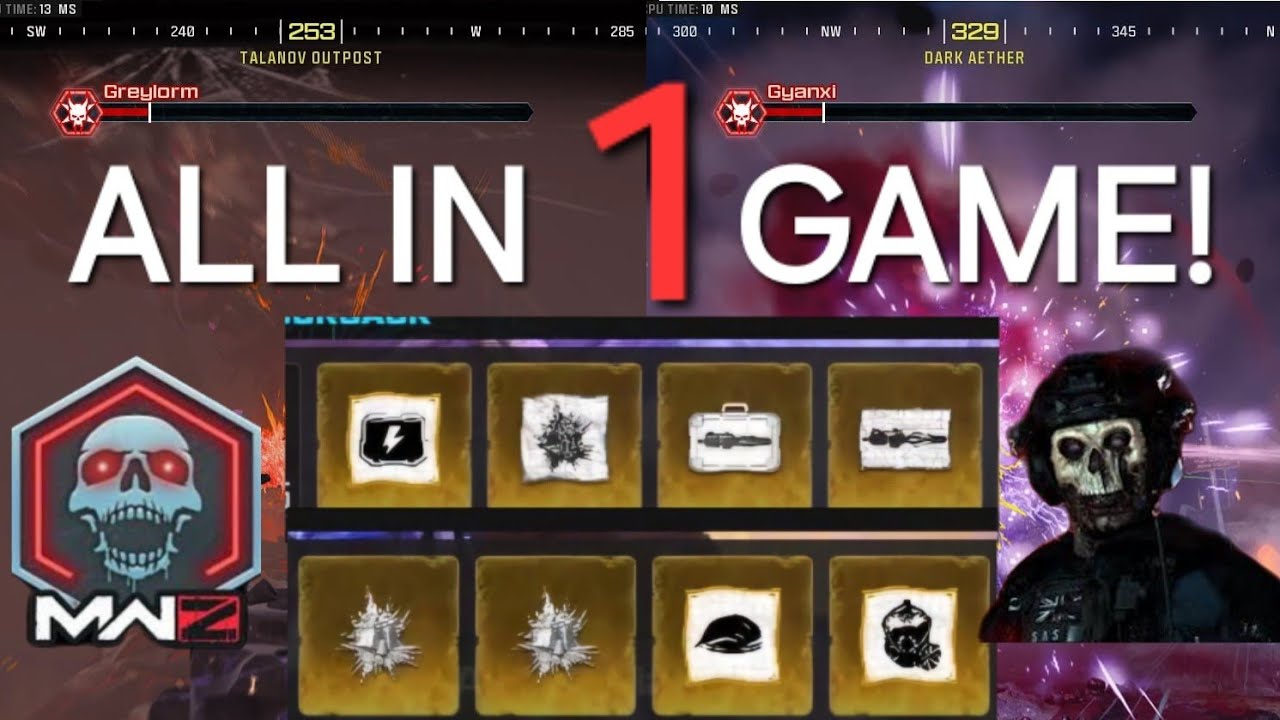 GET ALL SCHEMATICS IN ONE GAME! *SEASON 4 UPDATE* | MW3 Zombies