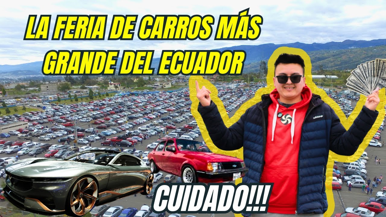 ENORME FERIA DE CARROS EN AMBATO ⚠️CUIDADO⚠️ LO BARATO SALE CARO