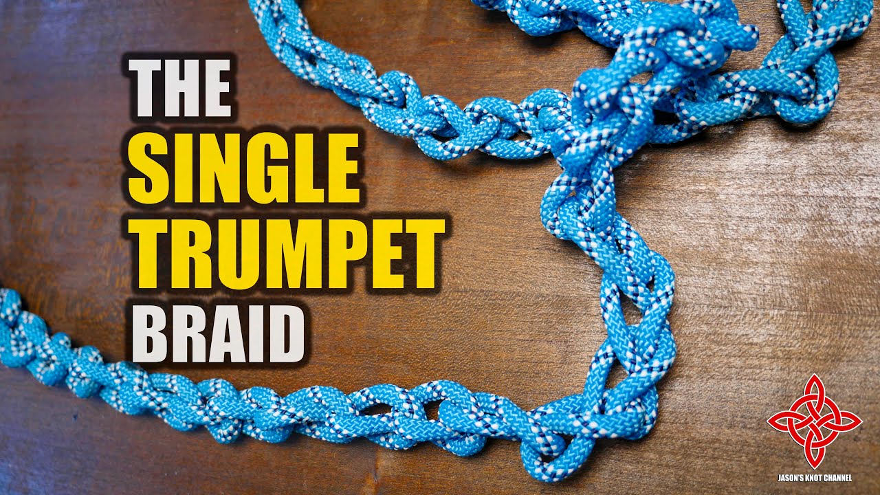 How to Tie a Single Trumpet Braid