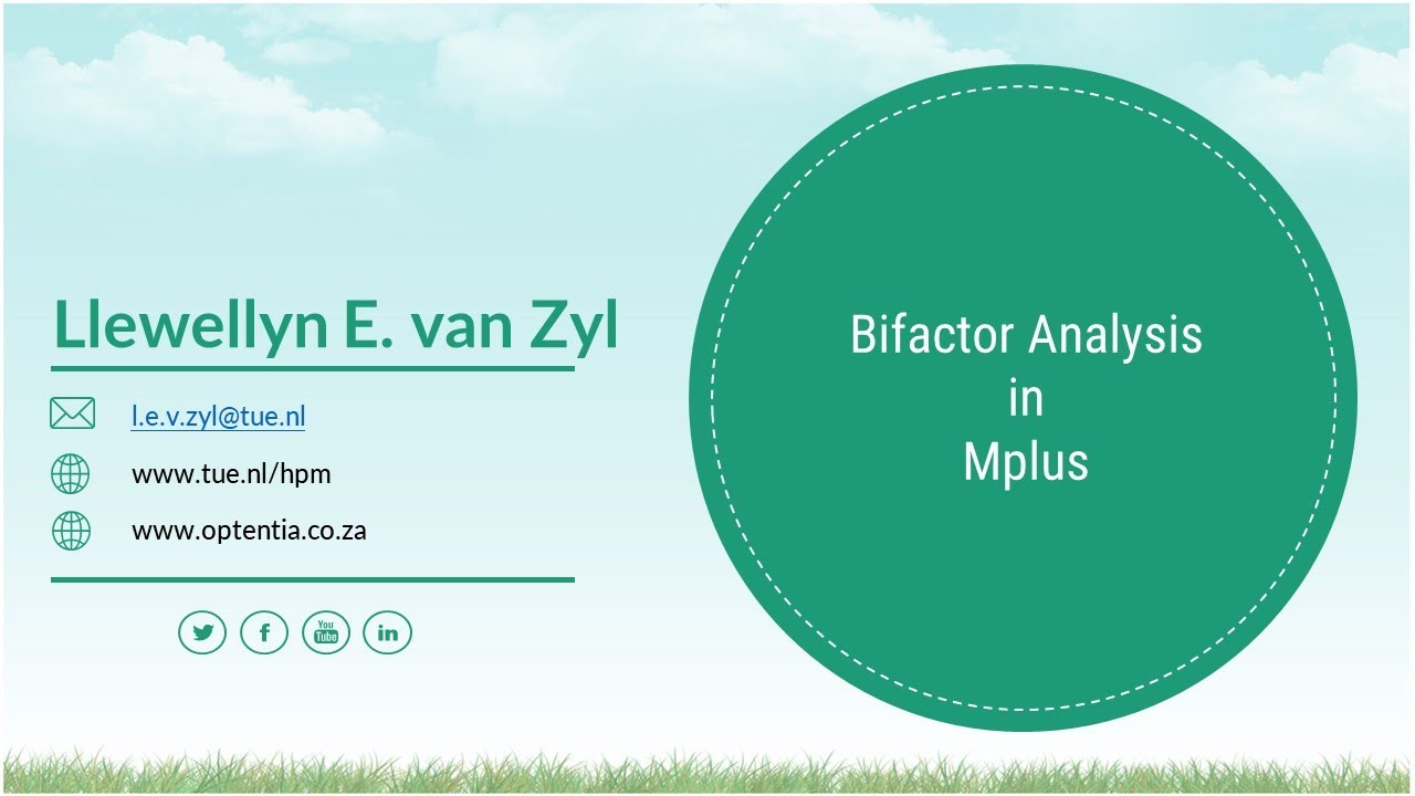 Bifactor Models in Mplus