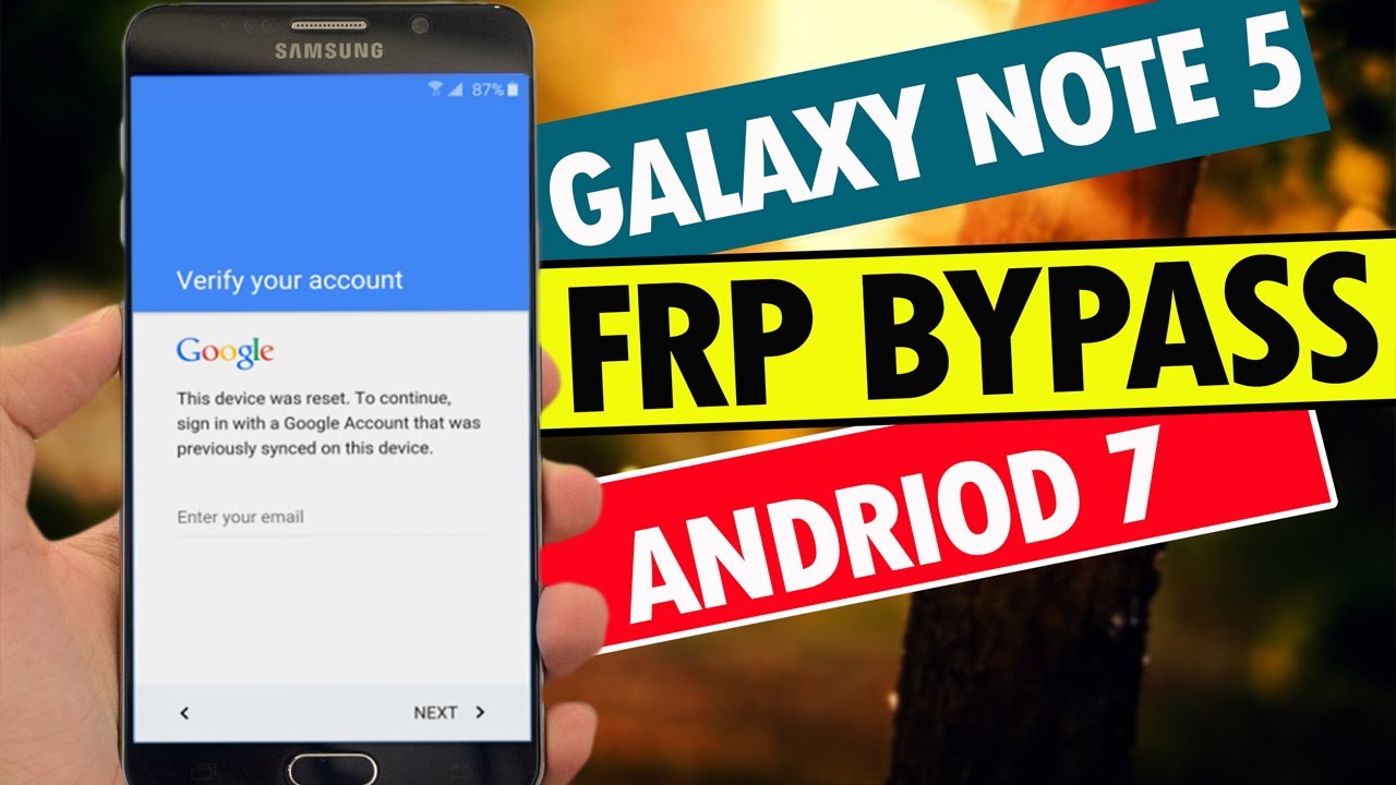 Samsung Galaxy Note 5 Frp Bypass SM-N920F || Andriod 7.0 || Without PC || New Method 2020
