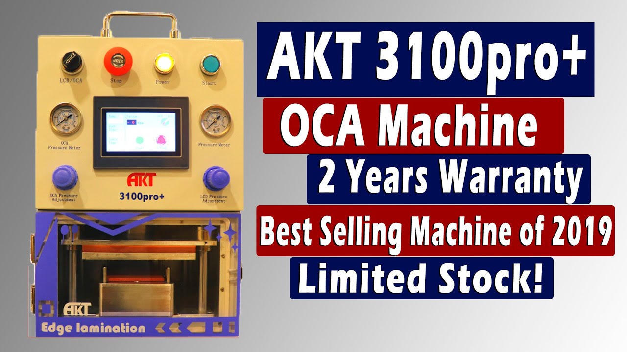 AKT3100 pro+ Mobile OCA Machine | Special Edge Machine | Full working, Benefits & Price in India