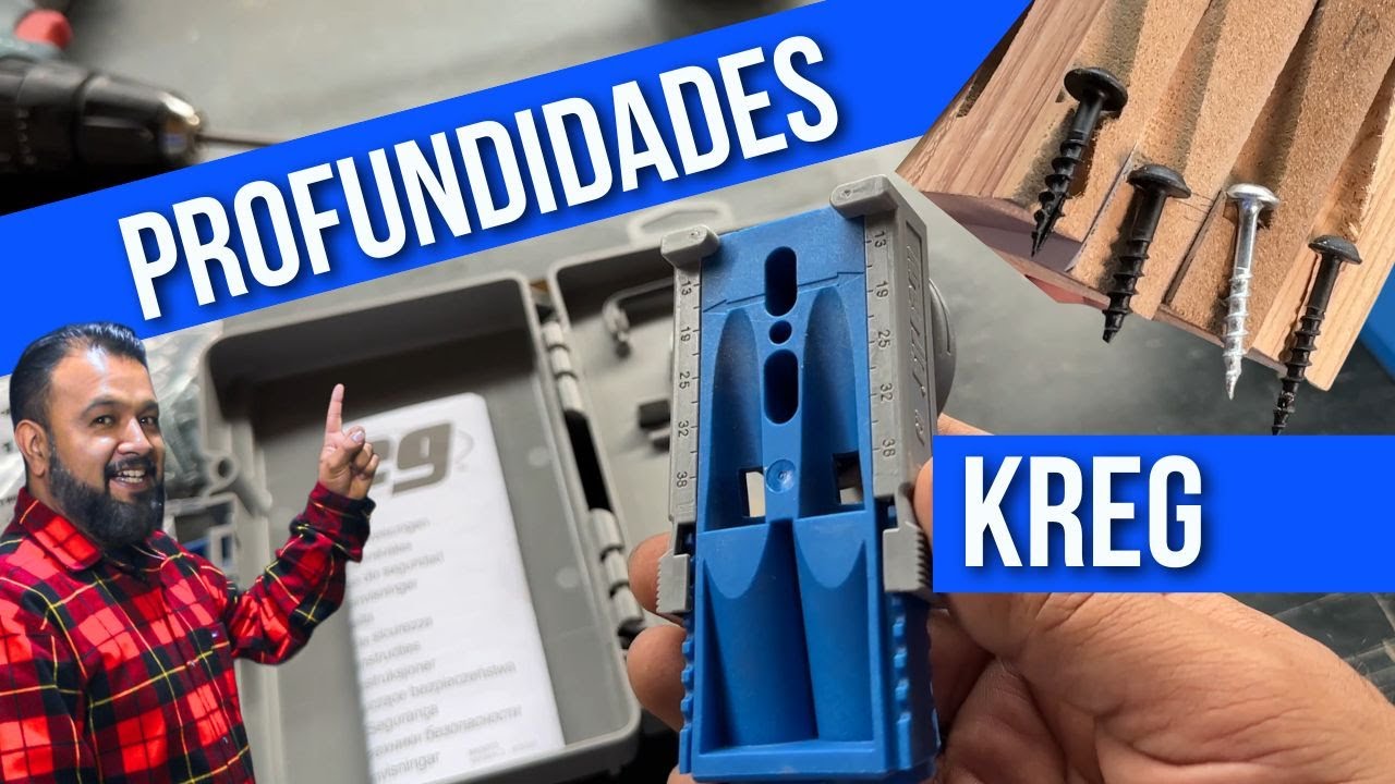 Tutorial de agujeros de bolsillo Pocket Hole de Kreg #carpinteria